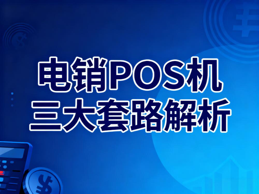 拉卡拉微智能告诉你：电销POS机的三大套路
